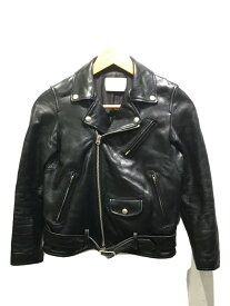 【中古】beautiful people◆18SS/vintage leather riders jacket/ライダースジャケット/140/羊革【レディースウェア】