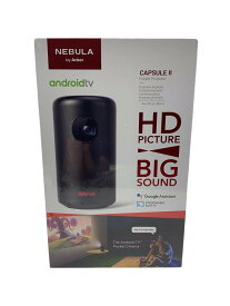 【中古】ANKER◆プロジェクター Nebula Capsule II D2421N11 [ブラック]【家電・ビジュアル・オーディオ】