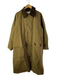 【中古】Barbour◆コート/40/ナイロン/KHK/無地/2002279【メンズウェア】