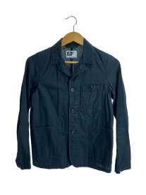 【中古】Engineered Garments◆カバーオール/1/リネン/BLK/無地【レディースウェア】