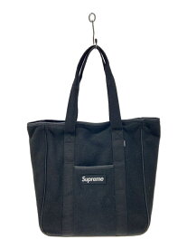 【中古】Supreme◆Polartec Tote/トートバッグ/フリース/BLK/無地/2018FW1115016【バッグ】