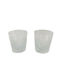【中古】BOHEMIA GLASS(Crystal)◆グラス/2点セット/クリア【キッチン用品】