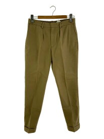 【中古】BROWN by 2-tacs◆TIGHT SLACKS/ボトム/M/コットン/BEG/無地/B15-P004【メンズウェア】