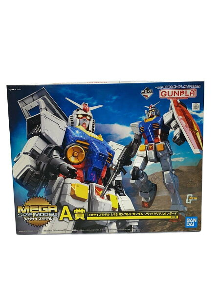 【中古】BANDAI SPIRITS◆ガンダム/ソリッドクリアモデル/メガサイズモデル/プラモデル/ガンプラ/RX78-2//【ホビー】