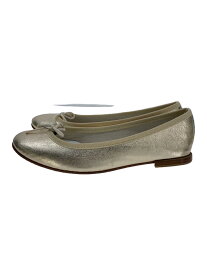 【中古】repetto◆CENDRILLON/バレエシューズ/36/GLD/レザー/51172-1-1286【シューズ】