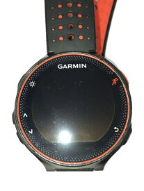 【中古】GARMIN◆スポーツその他/BLK/235J/光学心拍センサー内蔵GPSランニングウォッチ【スポーツ】