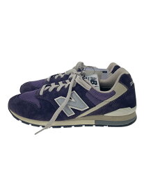 【中古】NEW BALANCE◆ローカットスニーカー/24.5cm/PUP/cm996rw2【シューズ】