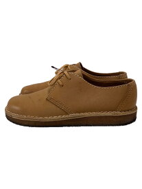 【中古】Clarks◆シューズ/UK7.5/CML/レザー/061213292【シューズ】