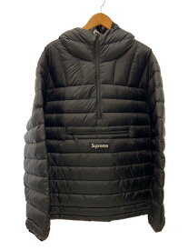 【中古】Supreme◆22AW/Micro Down Half Zip Hooded Pullover/XL/ポリエステル/BLK//【メンズウェア】