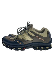 【中古】salomon◆ローカットスニーカー/27cm/KHK/471333【シューズ】