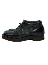 【中古】ROLLING DUB TRIO◆COUPEN/レースアップブーツ/--/BLK/レザー/青サビ・履きジワ・型崩れ有//【シューズ】