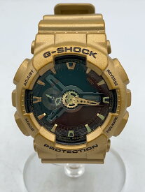 【中古】CASIO◆腕時計/--/--/GLD/GLD/ga-110gd【服飾雑貨他】