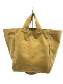 【中古】ORCIVAL◆オーシバルオーチバル/TWILL TOTE BAG/トートバッグ/コットン/キャメル/無地【バッグ】