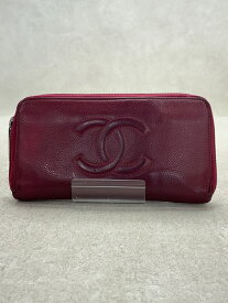 【中古】CHANEL◆長財布/レザー/レディース【服飾雑貨他】