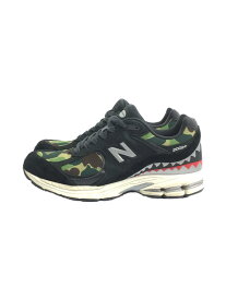 【中古】NEW BALANCE◆2002R/スニーカー/27.5cm/BLK/カモフラ/M2002RBF【シューズ】