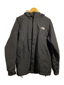 【中古】THE NORTH FACE◆SCOOP JACKET_スクープジャケット/XL/ナイロン/ブラック【メンズウェア】