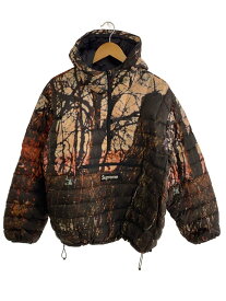 【中古】Supreme◆20FW/Micro Down Half Zip Hooded Pullover/Woods/ダウンジャケット/M//【メンズウェア】