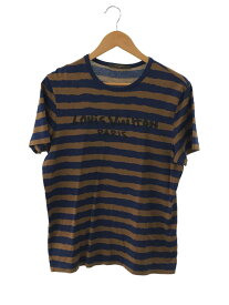 【中古】LOUIS VUITTON◆Tシャツ/S/コットン/ボーダー/PM122m H2JR05CMS【メンズウェア】