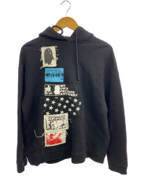 【中古】RAF SIMONS◆パーカー/S/コットン/BLK/916737【メンズウェア】