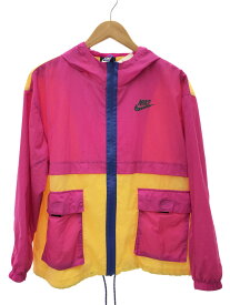 【中古】NIKE◆ナイロンジャケット/M/ナイロン/PNK/DD2089-601【レディースウェア】