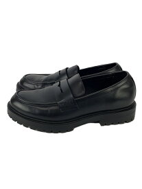 【中古】ZARA◆ドレスシューズ/TRACK SOLE LOAFERS/27cm/BLK/1383【シューズ】