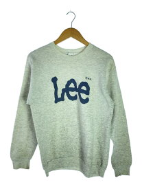 【中古】Lee◆スウェット/M/コットン/GRY【メンズウェア】