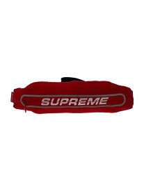 【中古】Supreme◆ウエストバッグ/--/RED/19SS/Running waist Bag【バッグ】