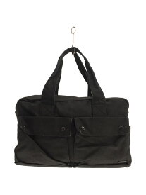 【中古】PORTER◆SMOKY/BOSTON BAG/ナイロン/GRY/無地【バッグ】