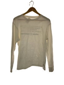 【中古】uniform experiment◆長袖Tシャツ/1/コットン/ホワイト/UEー170075【メンズウェア】
