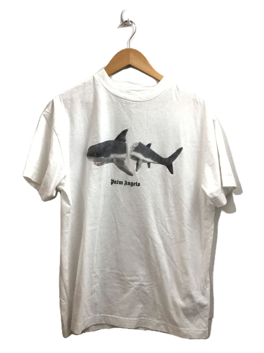Men's Palm Angels 22Ss/Shark T-Shirt/L/Cotton/White | eBay