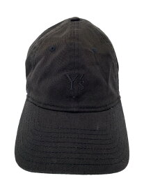 【中古】Y’s◆×newera/キャップ/FREE/コットン/BLK/無地/メンズ/YL-H01-990【服飾雑貨他】