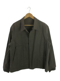 【中古】yohji yamamoto POUR HOMME◆ジャケット/--/コットン//カーキhx-y07-990【メンズウェア】