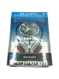 【中古】SHARP◆イヤホン・ヘッドホン RG-H100-R [レッド]【家電・ビジュアル・オーディオ】