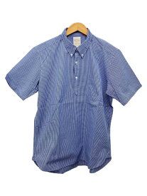 【中古】B:MING LIFE STORE by BEAMS◆半袖シャツ/XL/コットン/BLU/チェック/92-01-0110-563【メンズウェア】