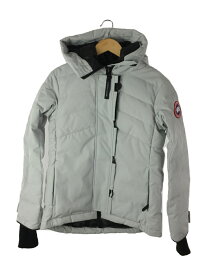 【中古】CANADA GOOSE◆ELMVALE PARKA/ダウンジャケット/XS/ポリエステル/GRY/3831L/ELMVALE PARKA【レディースウェア】