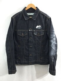 【中古】OFF-WHITE◆Gジャン/M/コットン/OMYE005F19F05044【メンズウェア】