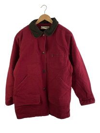 【中古】L.L.Bean◆カバーオール/L/コットン/RED【メンズウェア】