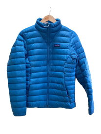 【中古】patagonia◆ダウンジャケット/S/ナイロン/BLU/無地/84675FA22/22AW/DOWN SWEATER/800FP【メンズウェア】