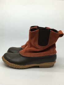 【中古】Danner◆ブーツ/US9/ORN/スウェード/D-9606【シューズ】