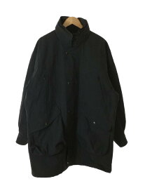 【中古】IS-NESS◆コート/L/ナイロン/BLK/1004AWCOAT02【メンズウェア】