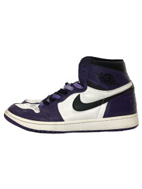 【中古】NIKE◆AIR JORDAN 1 RETRO HIGH OG/29cm/PUP【シューズ】