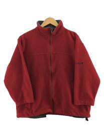 【中古】Timberland◆ジャケット/M/ポリエステル/RED【メンズウェア】