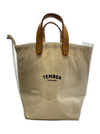 【中古】TEMBEA◆クリアバッグ/トートバッグ/PVC/IVO【バッグ】