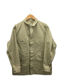 【中古】HEUGN◆21SS/ツイルコットン カバーオール/2/コットン/ベージュ/COAT012【メンズウェア】