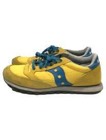 【中古】SAUCONY◆ローカットスニーカー/US8/YLW【シューズ】