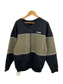 【中古】SLY◆スウェット/FREE/コットン/KHK/030GAA90-2440/COLOR BLOCKING PIPING 2WAY【レディースウェア】