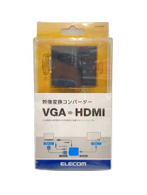 【中古】ELECOM◆映像変換コンバーター/AD-HDCV03/VGA⇒HDMI【家電・ビジュアル・オーディオ】
