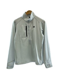 【中古】KARRIMOR◆タグ付/thermal half zip/サーマルハーフジップ/M/ポリエステル/グレー/101508【メンズウェア】