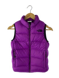 【中古】THE NORTH FACE◆ベスト/140cm/ナイロン/PUP/無地/ndj18802【キッズ】