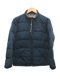 【中古】AIGLE◆ダウンジャケット/S/ポリエステル/8504-68600/BLU【レディースウェア】